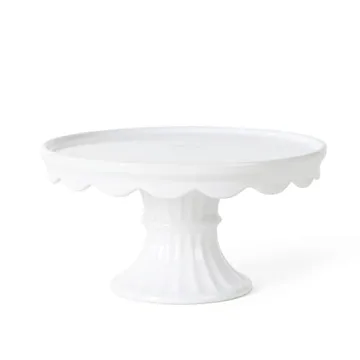 Elegant Martha Stewart 10" Stoneware Cake Stand