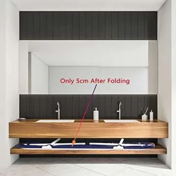 53" Extra Large Portable Foldable Bathtub with Metal Frame for Adult, Family SPA Soaking Tub with Cover for Small Bathroom, Thicken Multiple Layer Bathtub with Lid (53" Milk with Metal Frame)