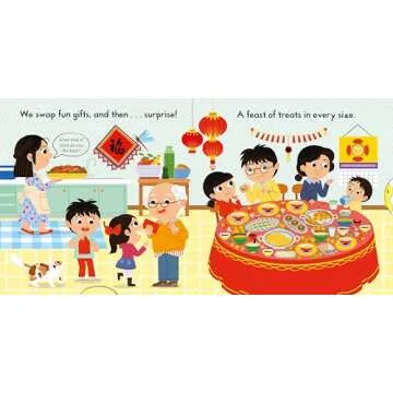 Busy Lunar New Year Interactive Children's Book