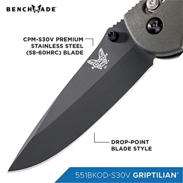 Benchmade Griptilian 551 Knife for Outdoor and Everyday Use