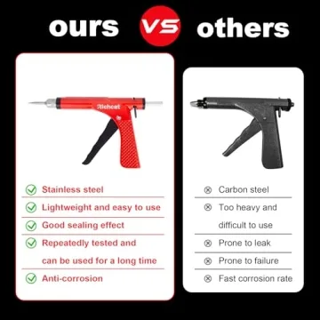 Richcat Tubeless Tire Repair Kit for Cars and Motorcycles