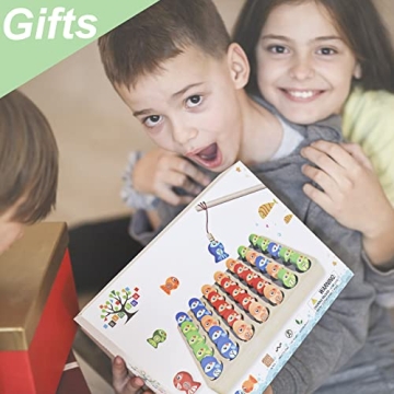 Wooden Magnetic Fishing Game for Kids Educational Fun