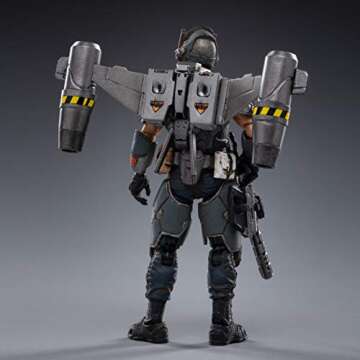 JOYTOY 1/18 Action Figures 4-Inch 10TH Legion Flying Cavalry Type C Dark Source Collection Action Fi...