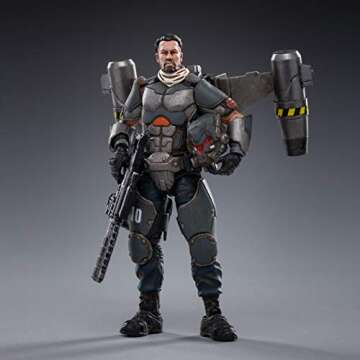 JOYTOY 1/18 Action Figures 4-Inch 10TH Legion Flying Cavalry Type C Dark Source Collection Action Figure Military Model