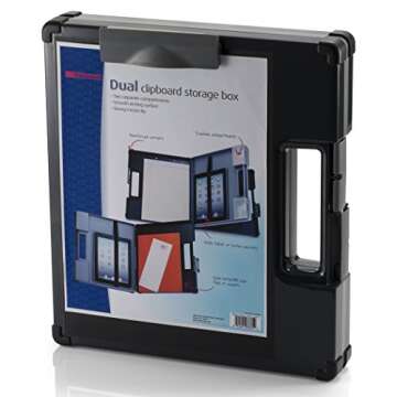 Officemate Dual Sided Clipboard Storage Box (83335)
