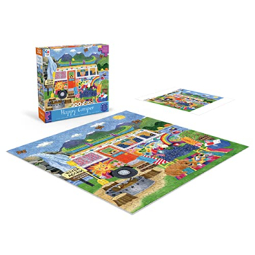 Ceaco Happy Camper 300 Piece Jigsaw Puzzle for Fun