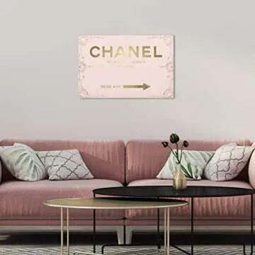 Fashion and Glam Canvas Wall Art by Oliver Gal