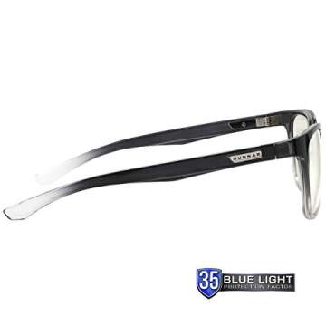 GUNNAR - Premium Gaming and Computer Glasses - Blue Light Blocking, UV Protection - Berkeley