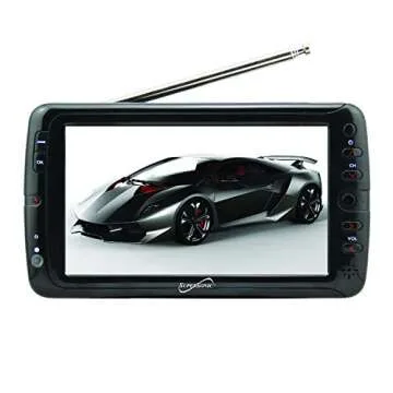 SuperSonic SC-195 Portable Widescreen LCD TV with Digital Tuner and USB/SD Inputs