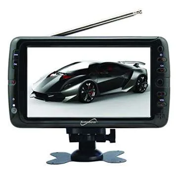 SuperSonic 7-Inch Portable LCD TV with Tuner and Inputs