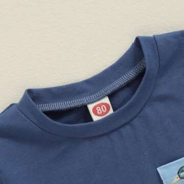 Pybcvrrd Toddler Baby Boy Hunting Clothes Mallard Duck Pocket Short Sleeve Shirt Duck Print Shorts Set 2pcs Summer Outfit (Blue-duck, 6-12 Months)