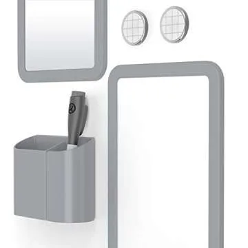 U Brands 6-Piece Locker Accessory Kit for Organized School Life