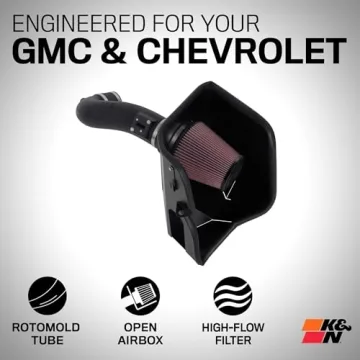 K&N Cold Air Intake for 2019-2020 Chevy and GMC Trucks
