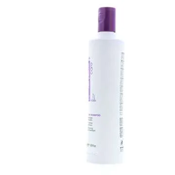 Fanola No Yellow Shampoo With Purple Violet Pigments To Eliminate Unwanted Yellow Tones & Brassiness In Platinum, Light Blonde, Gray, Bleached, or Highlighted Hair 11.83oz
