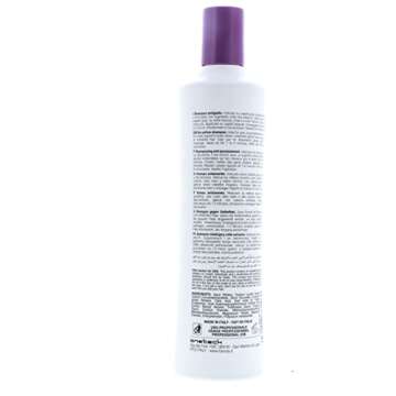 Fanola No Yellow Shampoo With Purple Violet Pigments To Eliminate Unwanted Yellow Tones & Brassiness In Platinum, Light Blonde, Gray, Bleached, or Highlighted Hair 11.83oz