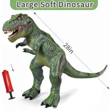 YONGJULE 28" Large Inflatable T-Rex Dinosaur for Kids