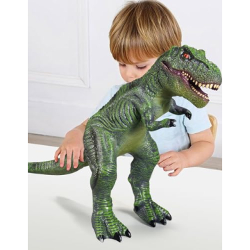 YONGJULE 28" Large Inflatable T-Rex Dinosaur for Kids