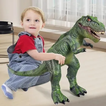 YONGJULE 28" Large Inflatable T-Rex Dinosaur for Kids