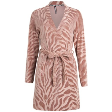 Steve Madden Women's Luxury Velour Bathrobe - Soft & Chic