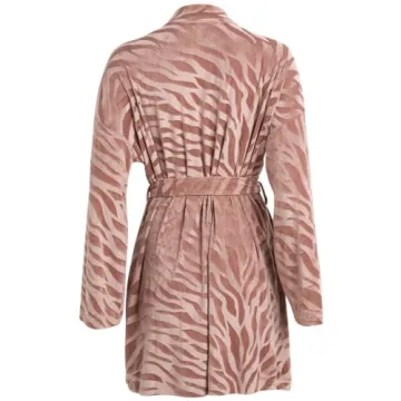 Steve Madden Women's Luxury Velour Bathrobe - Soft & Chic