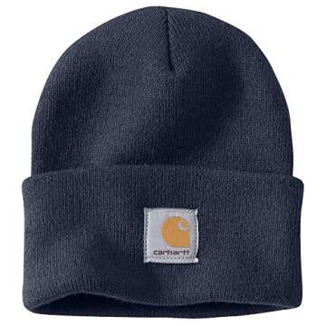 Carhartt Men's Knit Cuffed Beanie Warm Durable Winter Hat
