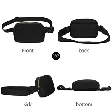 VOROLO Stylish and Versatile Fanny Pack With Adjustable Strap
