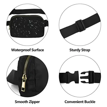 VOROLO Stylish and Versatile Fanny Pack With Adjustable Strap