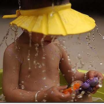 Safe Adjustable Bath Cap for Kids - Fun and Protective