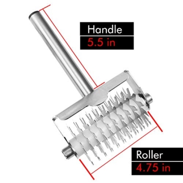 High Steaks Roller Meat Tenderizer Tool for Deliciously Tender Meat