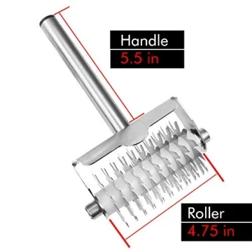 High Steaks Roller Meat Tenderizer Tool for Deliciously Tender Meat