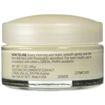 L'Oreal Paris Wrinkle Expert 45+ Anti-Aging Face Moisturizer with Retino-Peptide, Non-Greasy, Suitable for Sensitive Skin, 1.7 fl. Oz