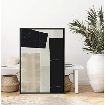IDEA4WALL Framed Canvas Print Art for Modern Decor