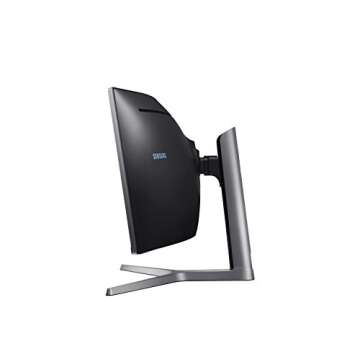 SAMSUNG 49-Inch CHG90 144Hz Curved Gaming Monitor (LC49HG90DMNXZA) – Super Ultrawide Screen QLED Computer Monitor, 3840 x 1080p Resolution, 1ms Response, FreeSync 2 with HDR,Black