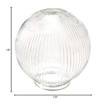 Westinghouse 85254 Replacement Glass Globe 6-3/8" - Clear Halophave