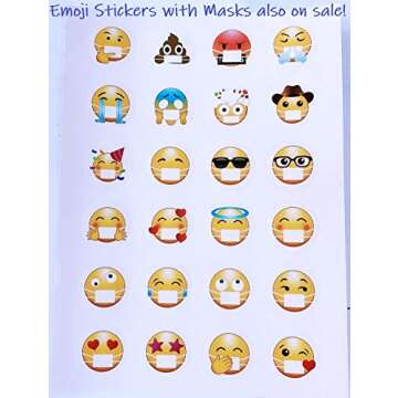 L LIFETIME Smile! Yellow Party Favors Bags Super Strong 24 Pack Loot Birthday Emoji Treat Plastic Bag, 9 x 6 inch - Birthday Gift Bag for Kids Boys and Girls - Plastic Gift Bags with Handles