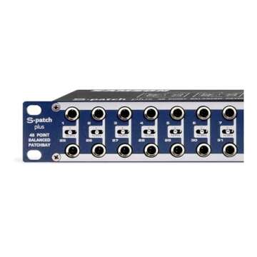 Samson S-Patch Plus 48-Point Balanced Patchbay