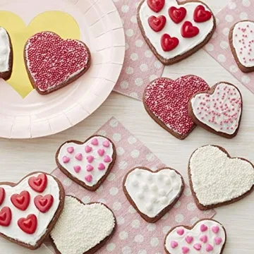 Wilton 8-Count Valentine Sprinkles Dessert Set