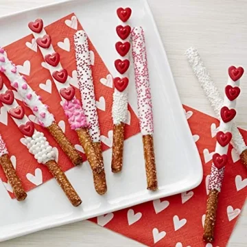Wilton 8-Count Valentine Sprinkles Dessert Set
