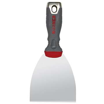 Warner 4" ProGrip Broad Knife for Ultimate Comfort and Precision