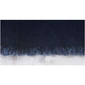 YouSexy Women's Flare Bell Bottom Jeans Destroyed Flare Denim Pants 70s Outfits for Women Dark Blue