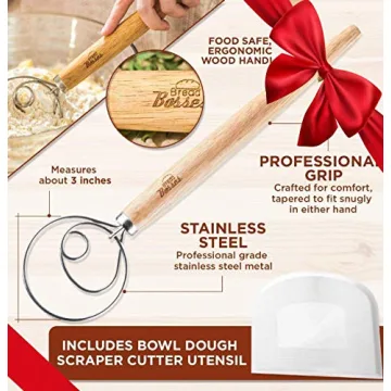 Danish Dough Whisk for Effortless Baking Mastery