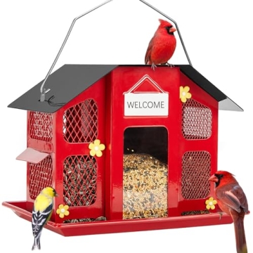 Durable Kingsyard Wild Bird Feeder - Attract Beautiful Birds