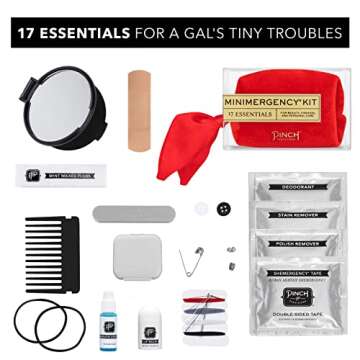 Pinch Provisions Minimergency Beauty Kit - 17 Essentials