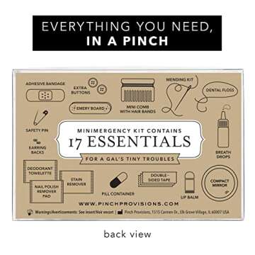 Pinch Provisions Minimergency Beauty Kit - 17 Essentials