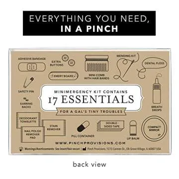 Pinch Provisions Minimergency Beauty Kit - 17 Essentials