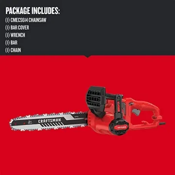 CRAFTSMAN 14 Inch 8 Amp Electric Chainsaw for Home Use