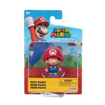 Super Mario World of Nintendo 2.5-inch Mini Figure Baby Mario
