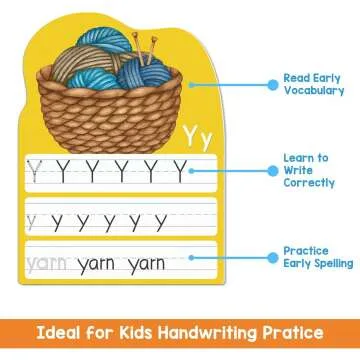 Double-Sided Handwriting Cards for Kids - 26 Pages