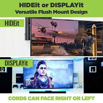 HIDEit Mounts 4 Bundle, Wall Mounts for Original PS4 and Controllers, Steel Mount for PS4 Original and 2 Controller Mounts to Safely Store Your PS4 and PlayStation Controller Near or Behind TV