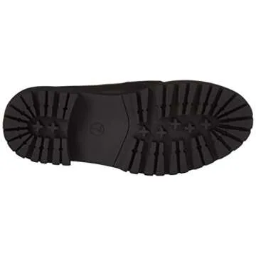 The Drop Women's Ryan Lug Sole Loafer Black, 7.5